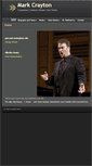 Mobile Screenshot of markcrayton.com