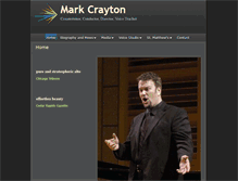 Tablet Screenshot of markcrayton.com